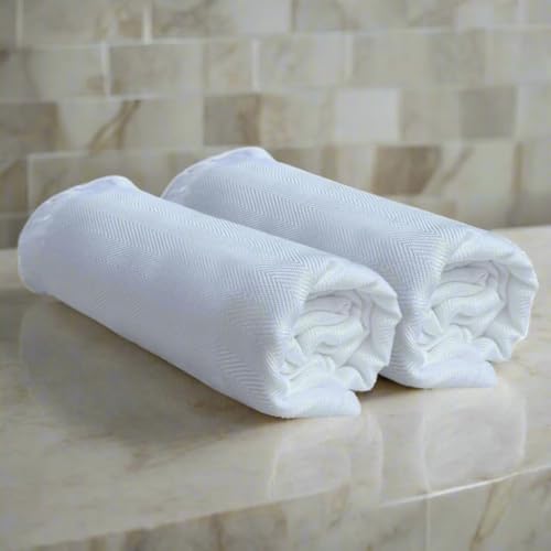 HEELIUM 100% Bamboo Turkish Bath Towel | Ultra Soft & Lightweight | High Absorbency & Fast Drying Towel for Bath | 150 cm x 75 cm