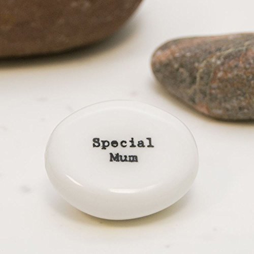 East Of India: Sentimental Porcelain Pebble: Special Mum