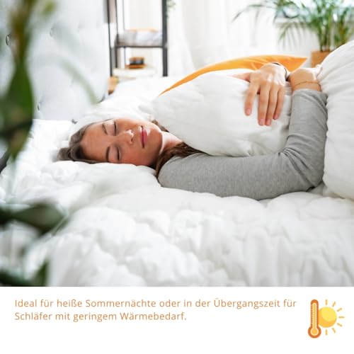 Bambus-Kissen sleepling Kopfkissen 2er Set 80 x 80 cm