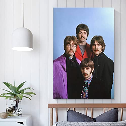 The Beatles – Poster rétro décoratif sur toile, affiches murales et image d’art moderne pour chambre à coucher, 30 x 45… - Les Beatles, Paul McCartney, John Lennon, RIngo Starr, George Harrison The Beatles – Poster rétro décoratif sur toile, affiches murales et image d'art moderne pour chambre à coucher, 30 x 45… – Image 6