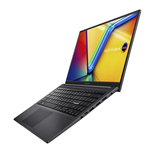 Image of ASUS Vivobook 15 OLED Laptop, 15.6 inch FHD OLED Display, AMD Ryzen 7 7730U CPU, AMD Radeon GPU, 16GB RAM, 1TB SSD, Windows 11 Home, Indie Black, M1505YA-ES74