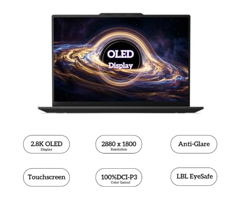 Image of 2026 New ThinkPad X1 Carbon Gen 14 Aura Edition Copilot+ AI Laptop 14ʺ 2.8K OLED TouchScreen Series 3 Ultra 7 365 Processor 32GB LPDDR5X, 8533MT /s 2TB SSD 10MP RGB+IR Cam Lightweight WiFi 7 Win 11Pro