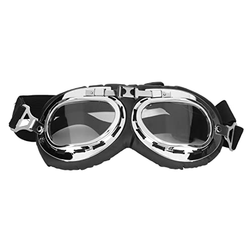 Image of Dog Goggles for Medium and Large Dogs Adjustable Elastic Strap UV Protection Pet Sunglasses with Folding Frame for Outdoor Use