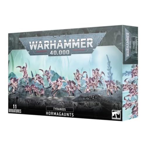 Games Workshop - Warhammer 40,000 - Tyranids: Hormagaunts (2023), Green, Small