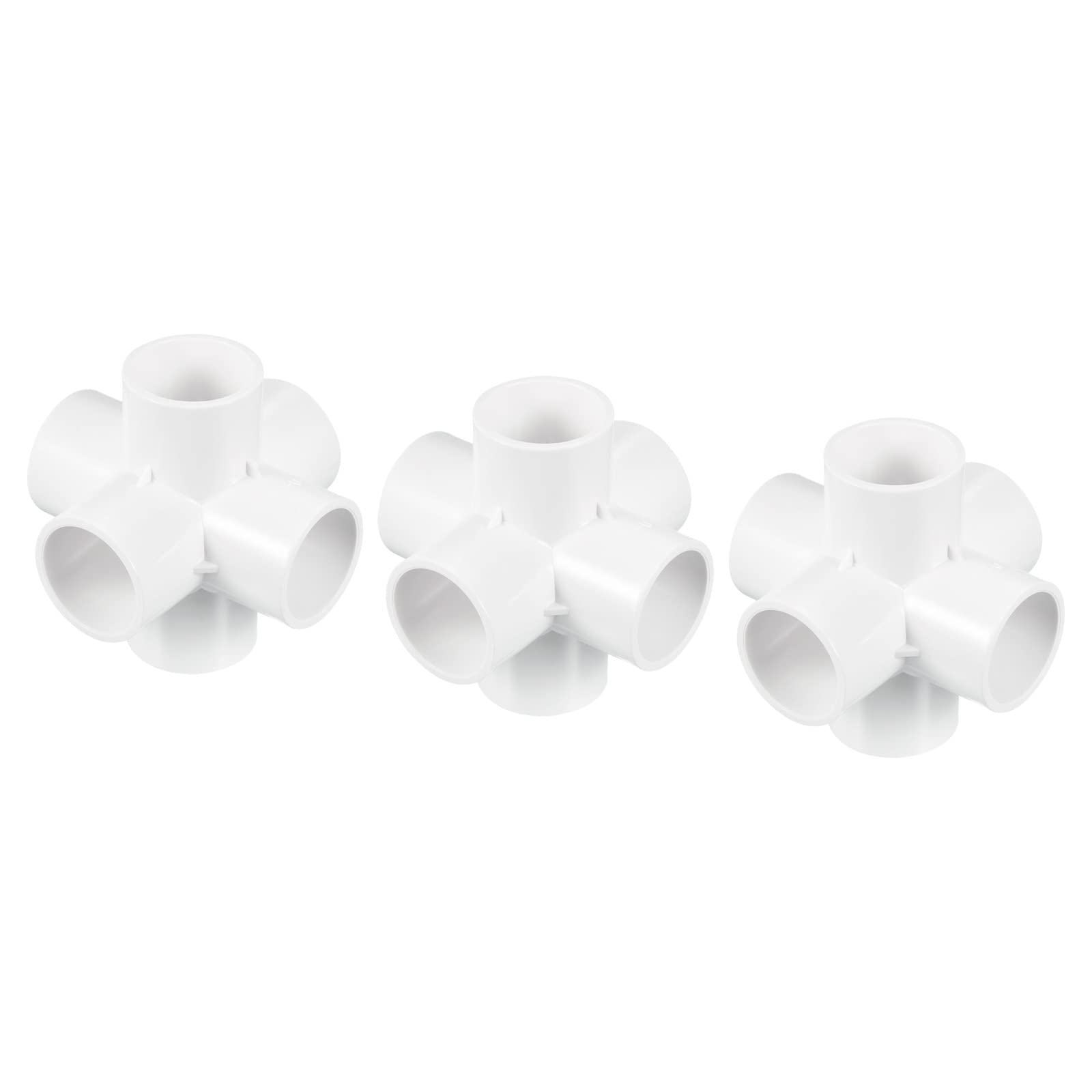 PATIKIL 3pz PVC Tubo Raccordi 1.26" Gomito Acqua Tubi Giunti Connettori