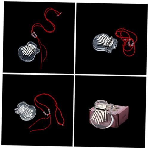 SUPVOX 8 Kalimba Iniciante Kalimba Adulto Iniciante Piano De Dedo Portátil Instrumento Piano De Dedo