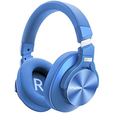 Srhythm NC75 Pro Active Noise Cancelling Headphones Bluetooth 5.0,Over-Ear Headset with Build-in Microphone,Hi-Fi,40 Hours Playtime for all Bluetooth Devices Cover