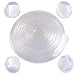 Transparent 6.56ft Baby Bumper Strip, Cunina Baby Safety Corner Protector Table Edge Corner Cushion Strip With 4 Pack Baby Proofing Corner Guards