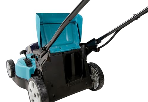 Foto von Makita DLM480Z Akku-Rasenmäher 2x18V (ohne Akku, ohne Ladegerät), Petrol