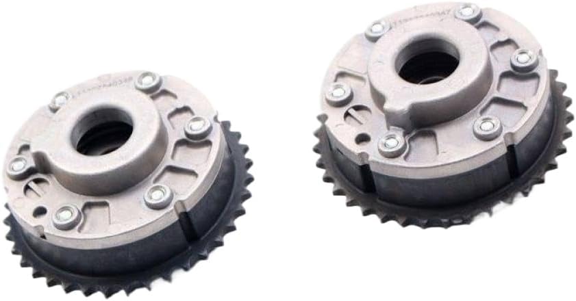 Camshaft VVT Adjuster Pair 11367540347 11367540348 for N54B30A N53B30A Engines Compatible with 135i 335i 535i 740i X6 Z4 E89 3.0L