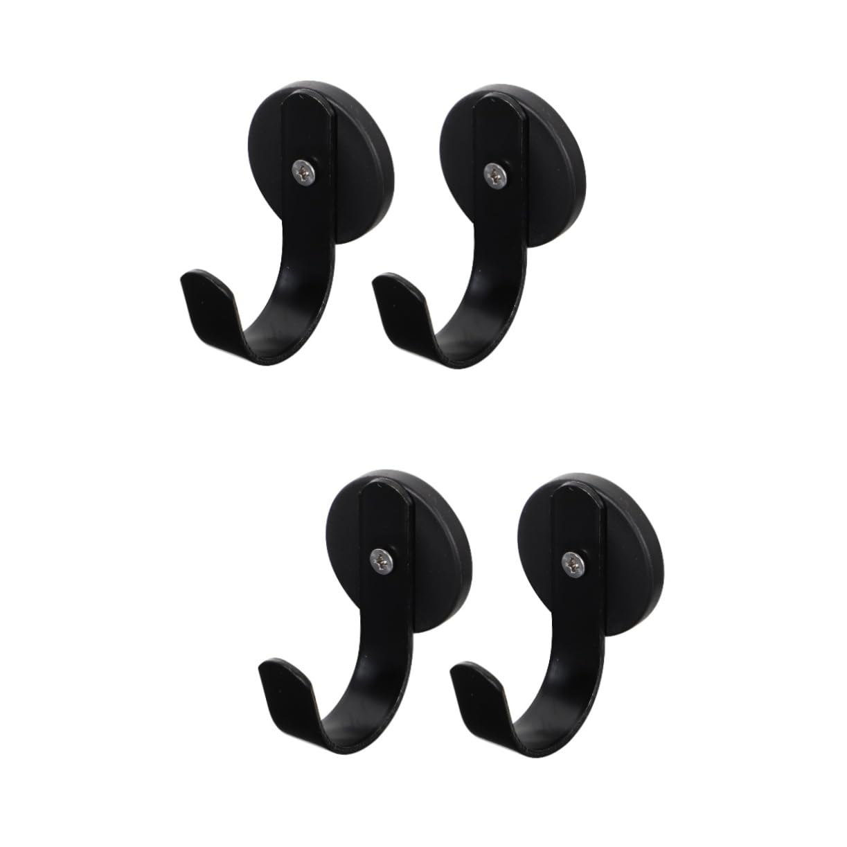Amosfun 2 Series Ganchos Magnéticos Multifuncionales Para Almacenamiento Pared De Perfectos Para Decoraciones Toallas Y Diseño Elegante Y De Instalar 2 Piezas*2