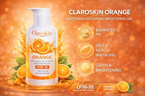 Image of Dr. Bora's Orange Enzyme Exfoliating Gel for Face & Body | Cleansing Moisturizing Facial Exfoliator | Dead Skin Remover | Brightening & Pore Cleansing for All Skin Types 100ml