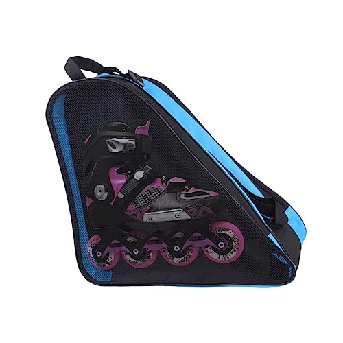 CORHAD Heavy Duty Handles Boys and Girls Roller Skates Bag Ice Skating Storage Pouch 2-in-1 Shoulder Bag for Girls Boys