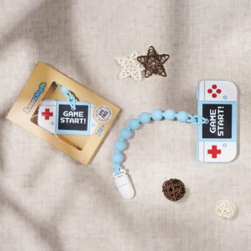 Image of Baby Game Console Teether Toy with Clip,BPA Free,0 Months+