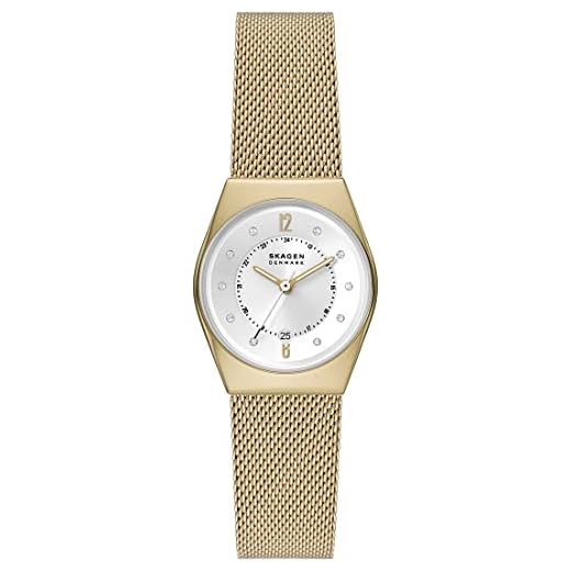 Skagen Reloj Analógico para Hombres de Cuarzo con Correa en Acero Inoxidable SKW1152SET