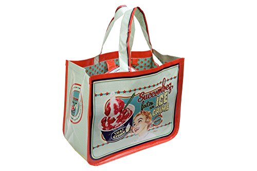 Natives 510370 capazo con Monedero Polipropileno 44 x 20 x 35 cm, Multicolor