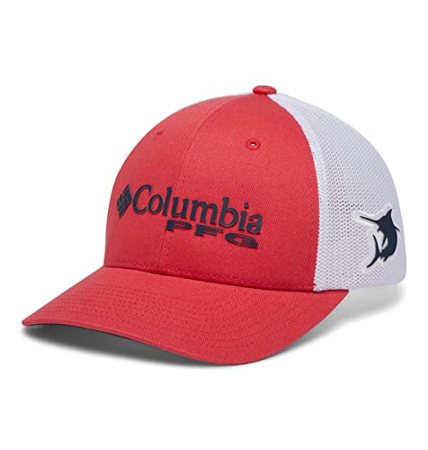 Image of Columbia Unisex Adult PFG Logo Mesh Ball Cap