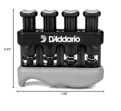 DâAddario Varigrip Hand ExerciserâImprove Dexterity and Strength in Fingers, Hands, Forearms- Adjust Tension Per Fingerâ Simulated Strings Help Develop Calluses- Comfortable Conditioning - Image 10