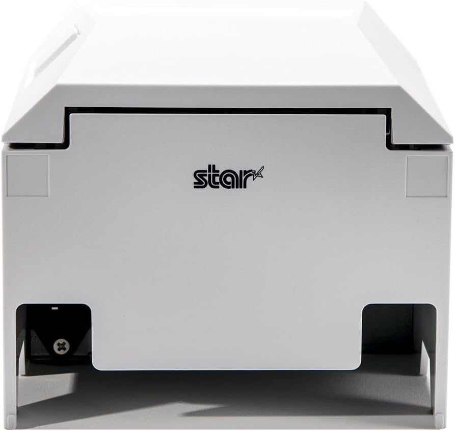 Miniatura 14 de Star Micronics TSP143IVUW Wi-Fi (WLAN)USB-CEthernet (LAN) Impresora térmica de recibos con CloudPRNT, cortador y fuente de alimentación interna -