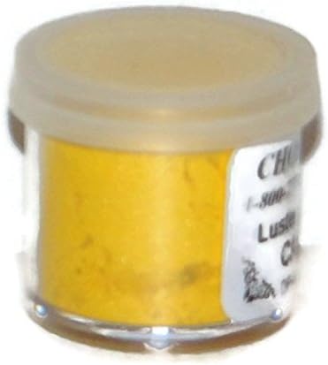 Canary Yellow Luster Dust 2 grams Cake Decorating Dust DP-06