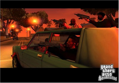 GTA SAN ANDREAS / PS2 Platinum - vue 3