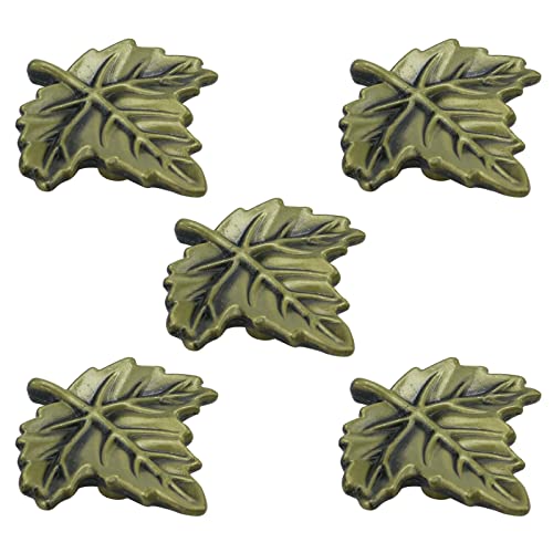 Poignées de porte feuille en bronze pour relooker un meuble ancien - 2