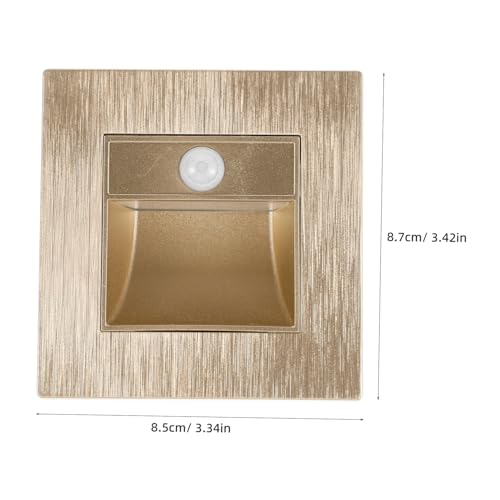 ABOOFAN Led Stair Lights Motion Warm Light Indoor Step Lighting for Bathroom Staircase