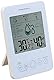 PEARL Hydrometer: Digital-Hygro-/Thermometer mit Schimmel-Alarm & Komfort-Anzeige, weiß (Schimmelmelder, Digital Hygrometer, Feuchtigkeitsmesser Pflanzen)