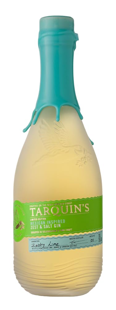 Tarquin’s Mexican Zest & Salt Gin | Inspired by the legendary margarita | Crafted on the Wild Cornish Coast | Perfect in a fiery picante | 38% vol | (70cl)