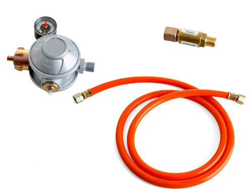 PAELLA WORLD International Barbecue/Grill gaz Détendeur Gastro, 30 mbar, Argent, 1 Pièces