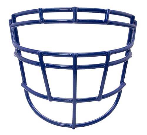 Schutt Vengeance Varsity Facemask for Vengeance Pro LTD Football Helmets, V-RJOP-DW-TRAD-NB Facemask, True Royal Blue, Carbon Steel