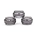 Produktbild Qingtian-ceg 3PCS Ersatzlampe Pyrex Glasrohr gepasst for SMOK TFV16 Behälter 9 ml (Farbe : Schwarz, Größe : 3PCS)