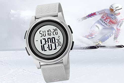 Gosasa Unisex Digital Watches Multifunctional Casual Sport Watch Military Waterproof PU Band Wrist Watches4