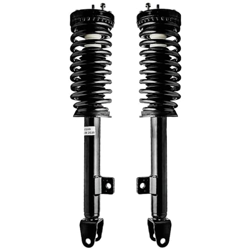Image of Detroit Axle - 12pc Front End Control Arms Kit for 2005-2010 Chrysler 300, 2006-2010 Dodge Charger, 2005-2008 Magnum, Control Arms Struts & Coil Spring Ball Joints Rear Shock Absorbers Replacement