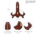 TRIPAR 9 Inch Wooden Plate Display Stand Picture Easel Stand