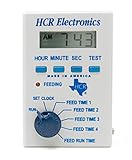 HCR Electronics Deer Feeder, Fish Feeder, Bird Feeder, and Game Feeder 12V Digital Timer for Deer...