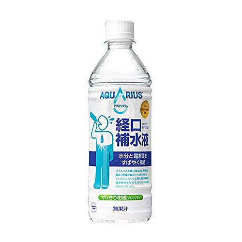 関連商品：Coca-Cola コカ・コーラ アクエリアス 経口補水液 ORS 500ml 24本入の商品画像