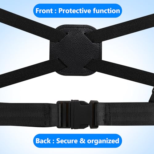 Image of 2pcs Luggage Straps Bag Belt:Luggage Straps for Suitcases Adjustable Elastic Suitcase Strap Elastic Secure Strap Buckle Belt Luggage Bungee Straps
