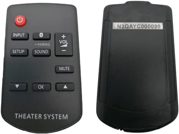 Replacement Remote Control For Panasonic SC-ALL30TEB Multi-room Audio system