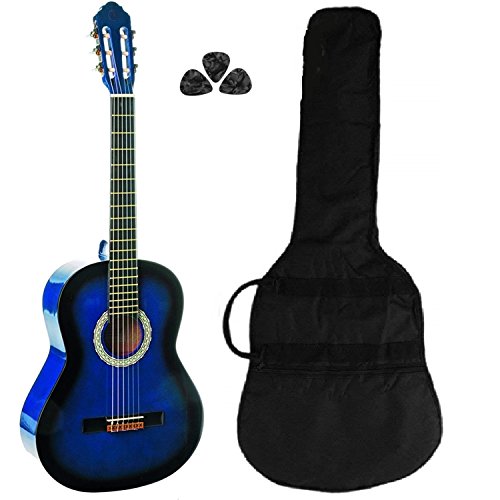  EKO Chitarra Classica CS-10 Colore Blue Burst con borsa e plettri OMAGGIO
