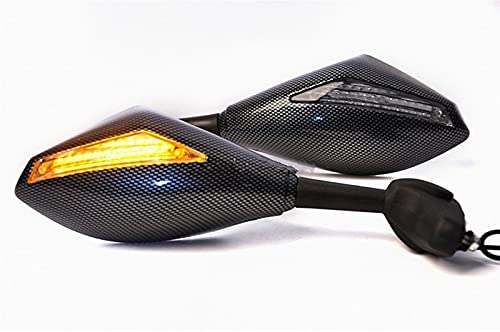 Rétroviseur moto CBR600 F4 clignotant intégré pour balades et trajets urbains