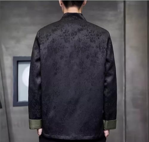 Tang Suit Men Jacket Chinese Hanfu Traditional Tang Suit for Men Kung Fu Shirt Uniform Long Sleeved Tops3