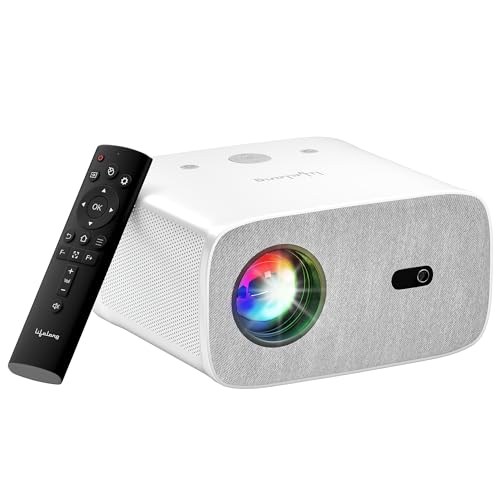 Image of Lifelong Electronics TruePixel Pro Smart Projector | Android, 1080P Full HD Native & 4K Ultra HD Support | 9000 Lumens | For Room & Outdoors | All OTT Apps | WiFi /BT,Mirroring,USB, ARC, HDMI, Speakers