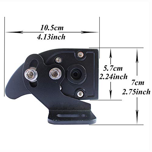 38" Angelma Offroad Single Row Real Led's Super Spot Flood Combo Led Light Bar, 210W 24000 Lumen Off Road Polaris Rzr Utv Trucks Bumper Rock Rock Light Wiring Kits #TOP2