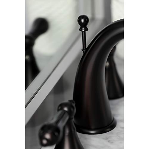 Robinet de salle de bain Kingston mitigeur lavabo laiton robuste - 4