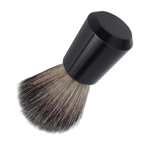 Pincel de Afeitado Premium Nurnesy para Hombres - Mango Ergonómico y Cabello Sintético de Alto Rendimiento para Enjuague sin Esfuerzo