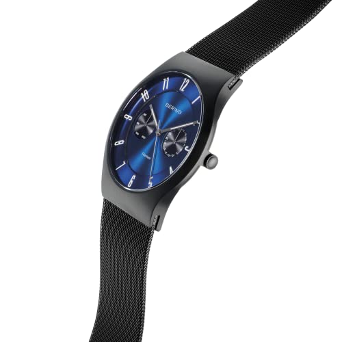 Bering Time | Men's Slim Watch 11939-078 | 39Mm Case | Titanium Collection | Stainless Steel Strap | Scratch-Resistant Sapphire Crystal | Minimalistic - Designed In Denmark #TOP1