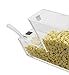 Cal-Mil 927-N Stackable Topping Dispenser, 4" W x 11" D x 7" H, Clear