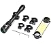 Rifle Scope, 3-9X32, 3-9X40, 3-9X50, Green Lens, Fast Focus Eyepiece, Free Ring Mounts, Air Rifle Scope, Optics Reticle Crosshair Scope (3-9X32)