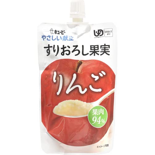 Amazon | キユーピー やさしい献立 すりおろし果実 りんご 100g